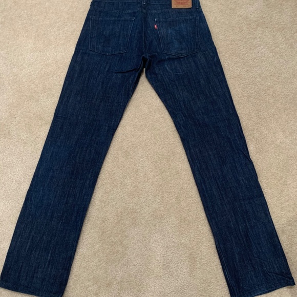 Levi’s 511 Skinny Jeans Blue Denim Mens Size 36x34 - Picture 2 of 5